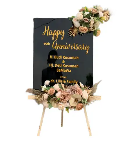 Papan Bunga Akrilik Surusunda